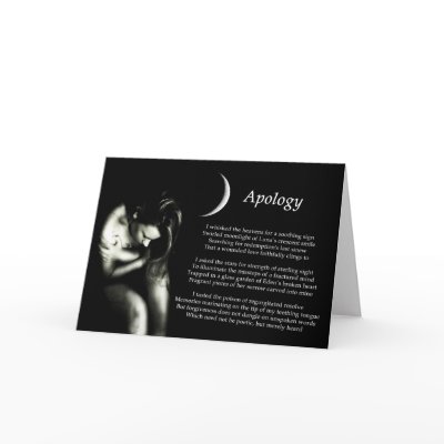 Apology Cards by RighteousTees
