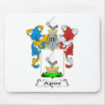 Apor Family Hungarian Coat of Arms Mouse Mats