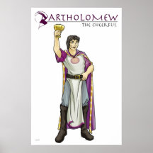 Apostle Bartholomew Christian Poster