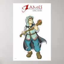 Apostle James Christian Poster