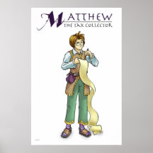 Apostle Matthew Christian Poster