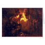 Apostle Peter Denies Christ,  By Rembrandt Harmens Cards