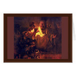 Apostle Peter Denies Christ,  By Rembrandt Harmens Cards