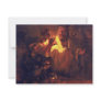 Apostle Peter Denies Christ,  By Rembrandt Harmens Custom Announcements
