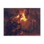 Apostle Peter Denies Christ,  By Rembrandt Harmens Post Card