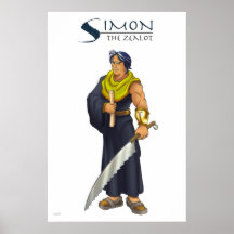 Apostle Simon Christian Poster