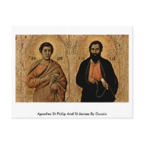 Apostles St.Philip And St.James By Duccio Post Cards
