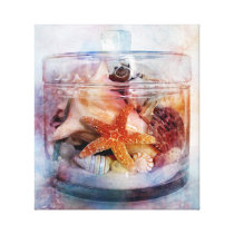Apothecary 3 stretched canvas print