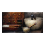 Apothecary - Pestle & Drawers Photo Card