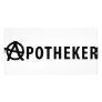 Apotheker icon custom photo card
