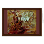 Apotheosis Of Hercules By Rubens Peter Paul Greeting Card