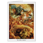 Apotheosis Of Louis Xiv By Le Brun Charles Card