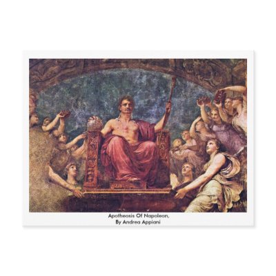 Apotheosis Of Napoleon, By Andrea Appiani Post Cards by Artcollection