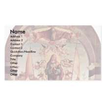 Apotheosis Of St. Ursula By Carpaccio Vittore Business Card Templates