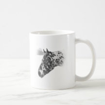 Appaloosa head coffee mugs