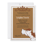 Appaloosa Horse Neutral 5x7 Baby Shower Invitation