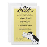 Appaloosa Horse Neutral 5x7 Baby Shower Invitation