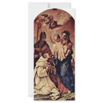 Apparition Of The Virgin In Front Of The St. Bruno Custom Rack Card