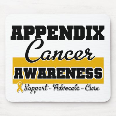 Appendix Cancer Awareness by cancerapparel