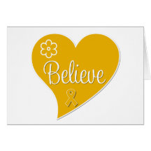 Appendix Cancer Believe Heart Cards