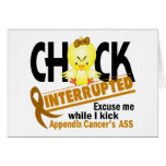 Appendix Cancer Chick Interrupted 2 cards