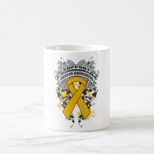 Appendix Cancer - Cool Support Awareness Slogan Mug