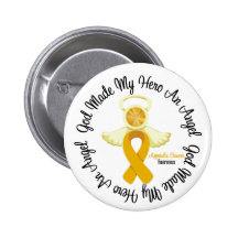 Appendix Cancer God Made My Hero An Angel Pins