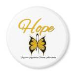 Appendix Cancer Hope Butterfly Ribbon Fridge Magnet