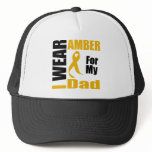 Appendix Cancer I Wear Amber Dad hats