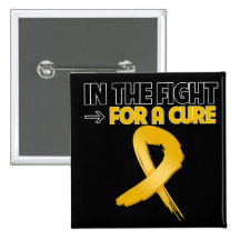 Appendix Cancer In The Fight For a Cure Buttons