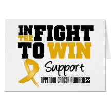 Appendix Cancer In The Fight To Win Card