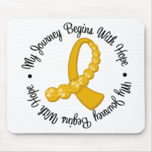 Appendix Cancer My Journey Begins With Hope Mouse Mats
