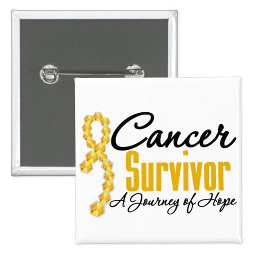 Appendix Cancer Survivor Awareness Journey Ribbon Pins