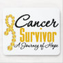 Appendix Cancer Survivor Awareness Journey Ribbon Mouse Mats
