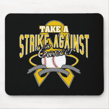 Appendix Cancer Take A Strike Mouse Pads