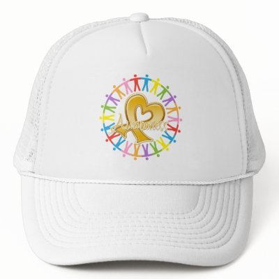 Appendix Cancer Unite in Awareness Hats by giftsforawareness