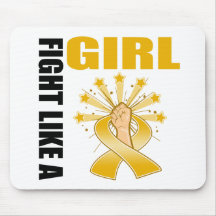 Appendix Cancer Victory Fight Like A Girl Mousepads
