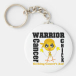 Appendix Cancer Warrior Chick Key Chains