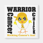 Appendix Cancer Warrior Chick Magnet