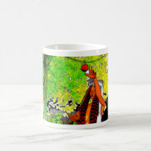 apple 4 coffee mugs