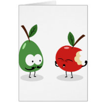 Apple and Pear Cards