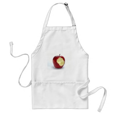 Apple Aprons by foodtshirts