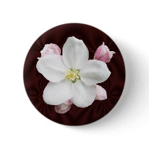 Apple Blossom ~ button