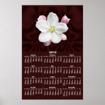 Apple blossom calendar ~ print