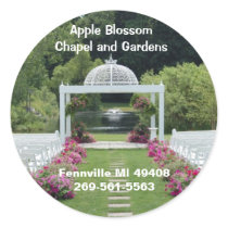 Apple Blossom Chapel and Gardens Stickers