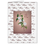 Apple Blossom Flower - Card