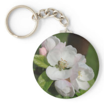 Apple Blossom Keychain