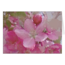 Apple Blossom Note Card
