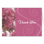 Apple Blossom Thank You Card cards