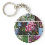 Apple Blossoms and Honey Bees Key Chains